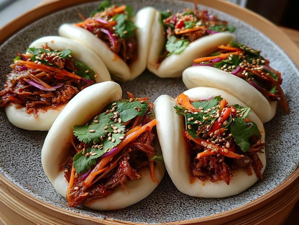 Steamed Korean Bao Buns: Amazing & Easy 5 Steamed Korean Bao Buns: Amazing & Easy - Steamed Korean Bao Buns - additional detail