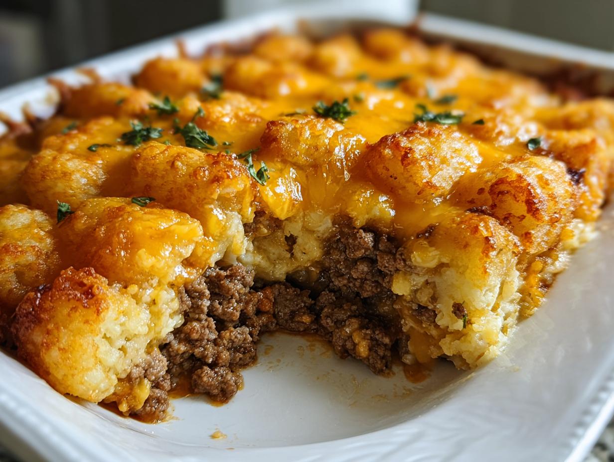 Tater Tot Casserole Ground: Amazing 10 Minute Meal - Tater Tot Casserole Ground - main visual representation