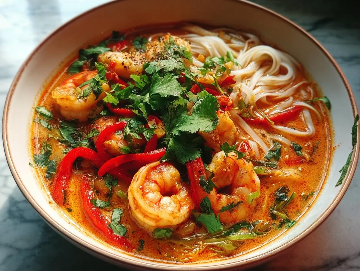 Thai Red Curry Shrimp: Bold Flavor in 5 Easy Steps - Thai Red Curry Shrimp - additional detail