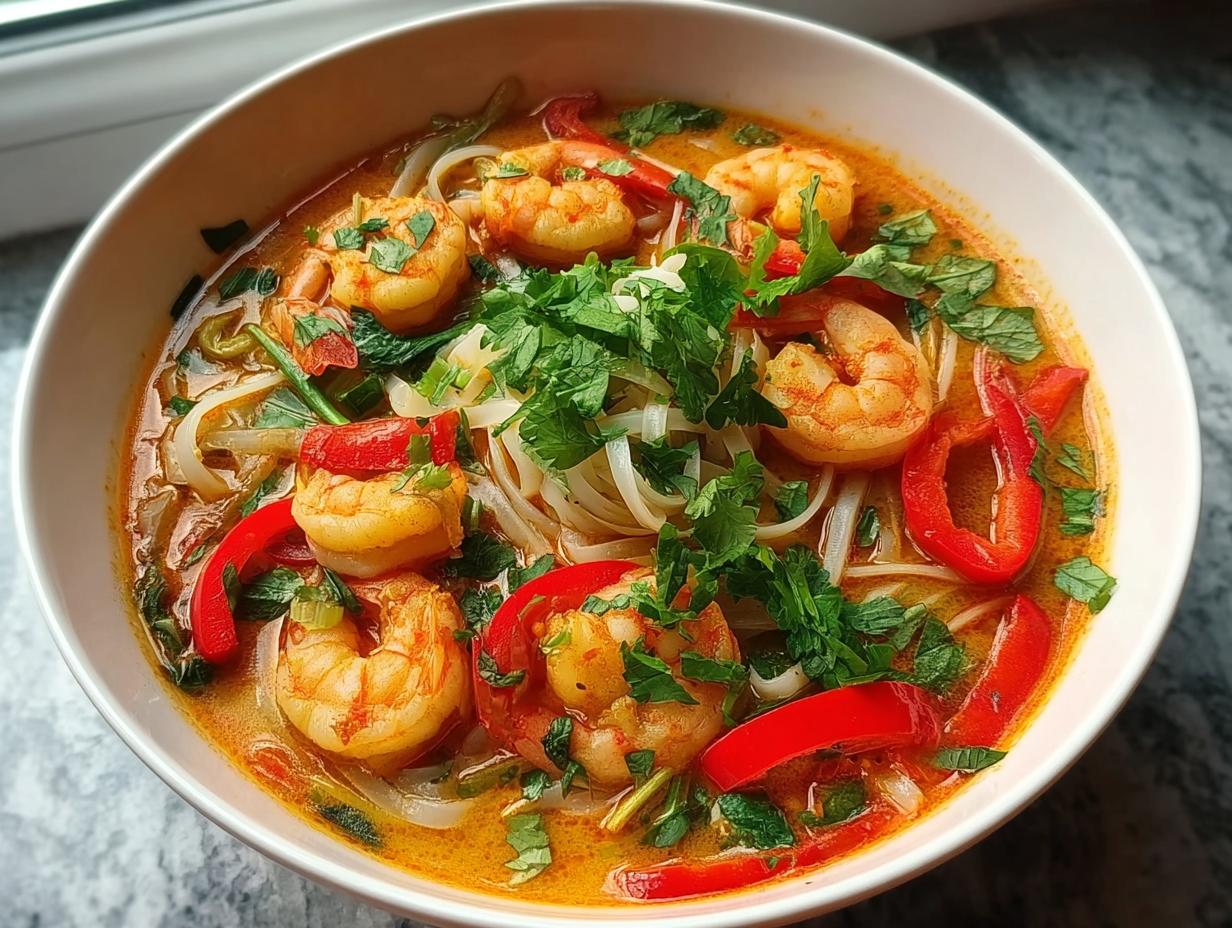 Thai Red Curry Shrimp: Bold Flavor in 5 Easy Steps - Thai Red Curry Shrimp - additional detail