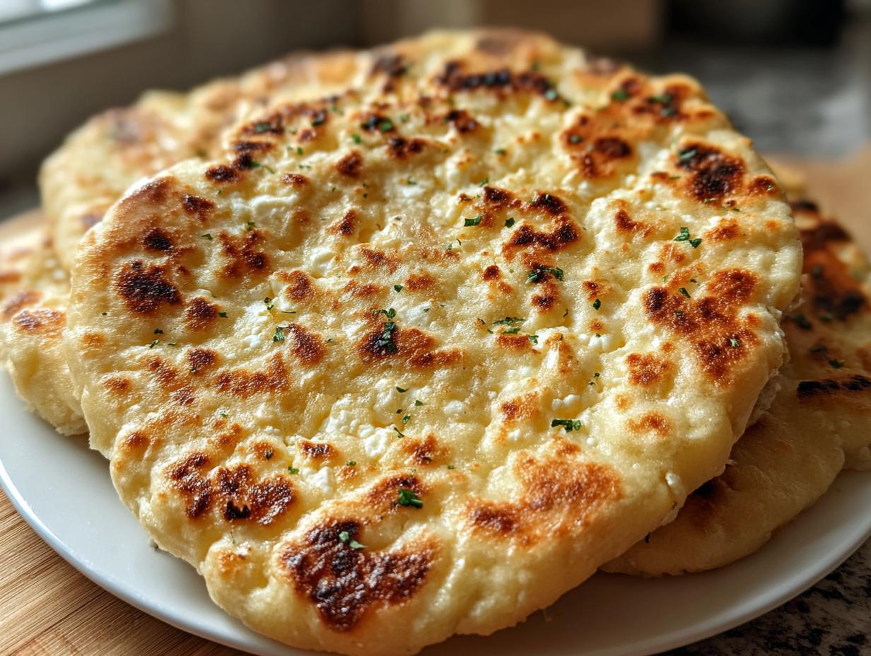 Viral Cottage Cheese Flatbread: 350°F Bake - Viral Cottage Cheese Flatbread - additional detail