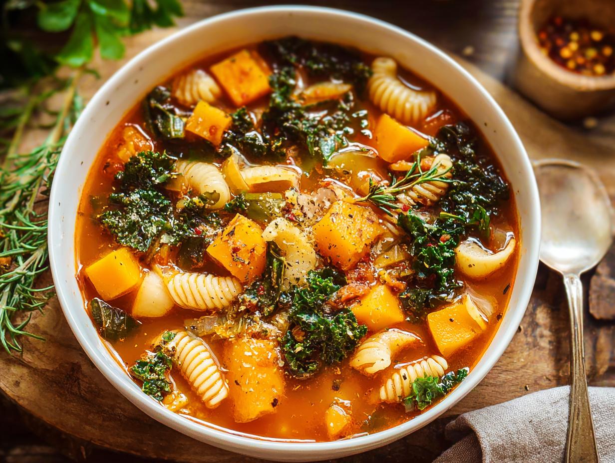 Hearty Winter Minestrone: 1 Amazing Comfort Dish - Winter Minestrone - additional detail