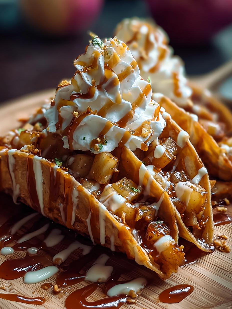 Apple Pie Tacos Sweet