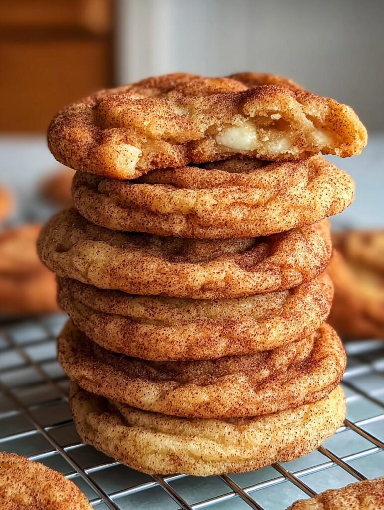 Apple Snickerdoodles Chewy Cinnamon
