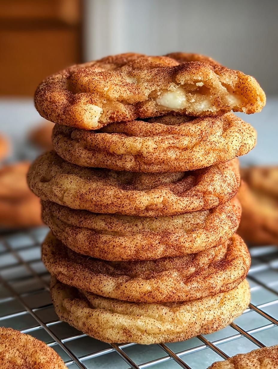 Apple Snickerdoodles Chewy Cinnamon