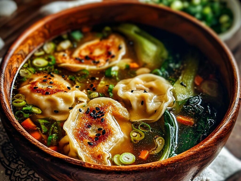 Asian Beef Dumpling Potsticker