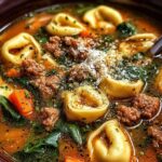 Autumn Tortellini Soup Beef