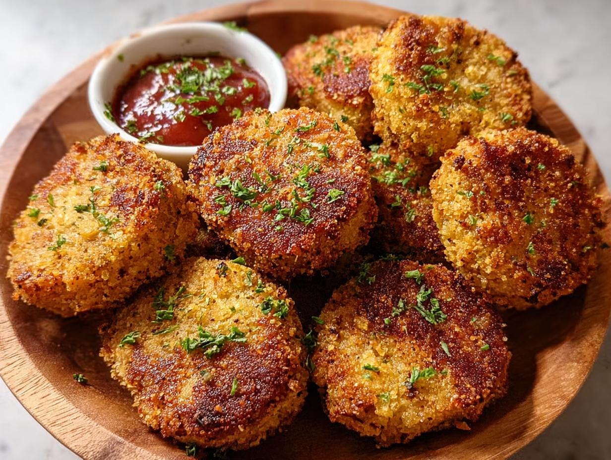 Amazing BBQ Chickpea Vegan Nuggets: 1 Scoop - Bbq Chickpea Vegan Nuggets - additional detail