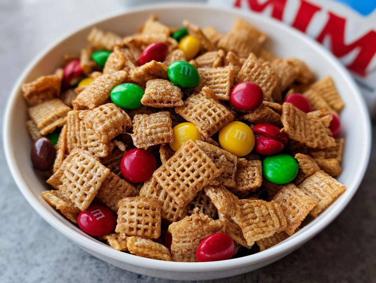 Amazing Candy Coated Crispix Mix in minutes 6 Amazing Candy Coated Crispix Mix in minutes - Candy Coated Crispix Mix - additional detail