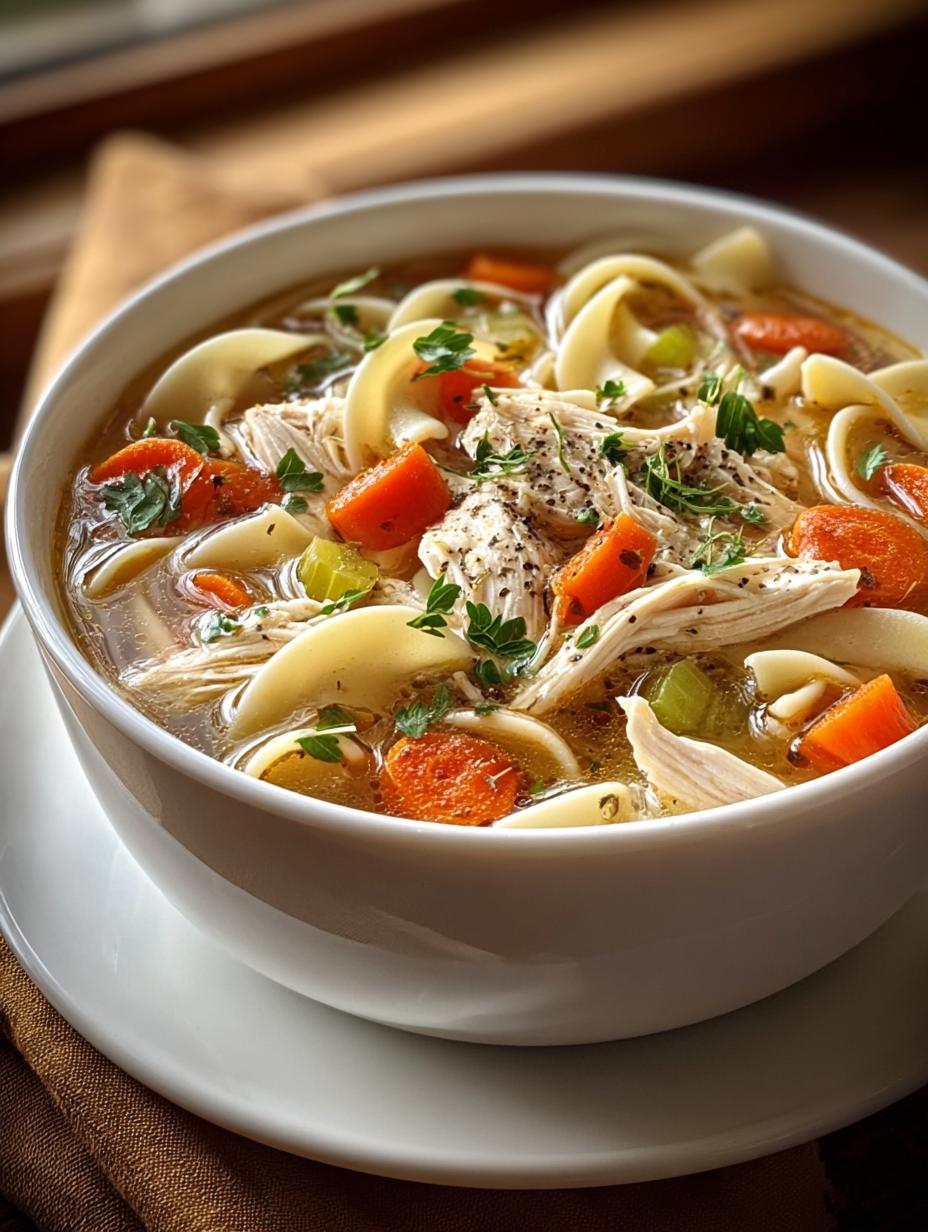 Canned Chicken Noodle Soup: 5-Minute Upgrade You’ll Love - Canned Chicken Noodle Soup - main visual representation