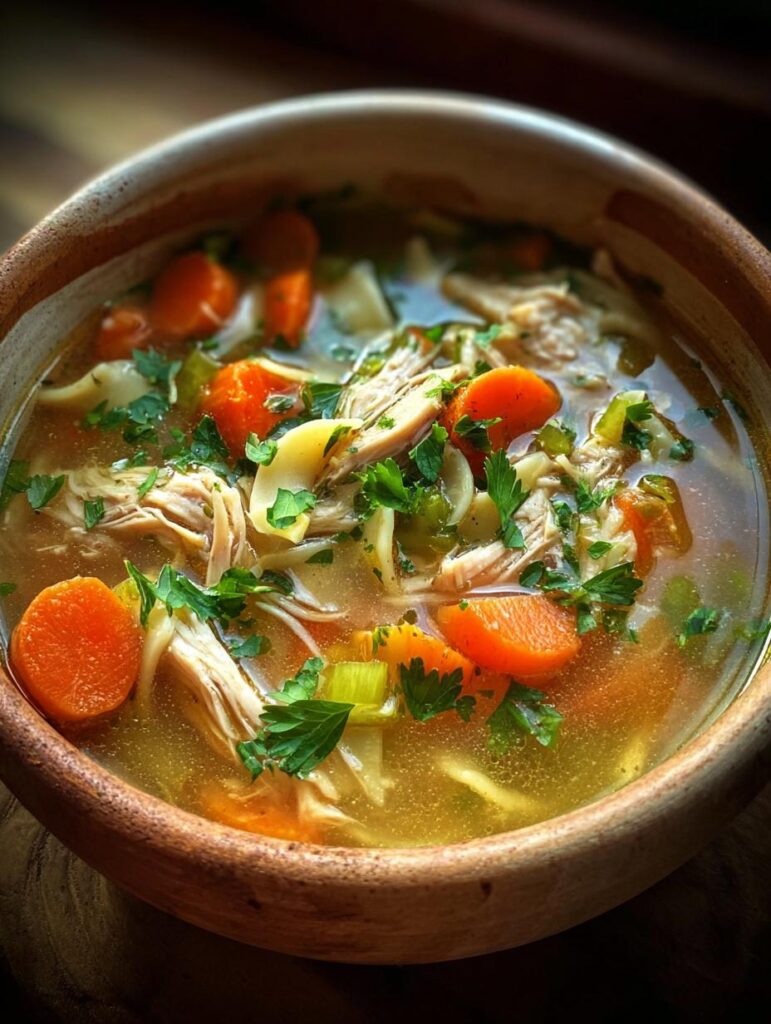 Canned Chicken Noodle Soup