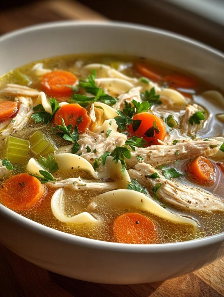 Canned Chicken Noodle Soup