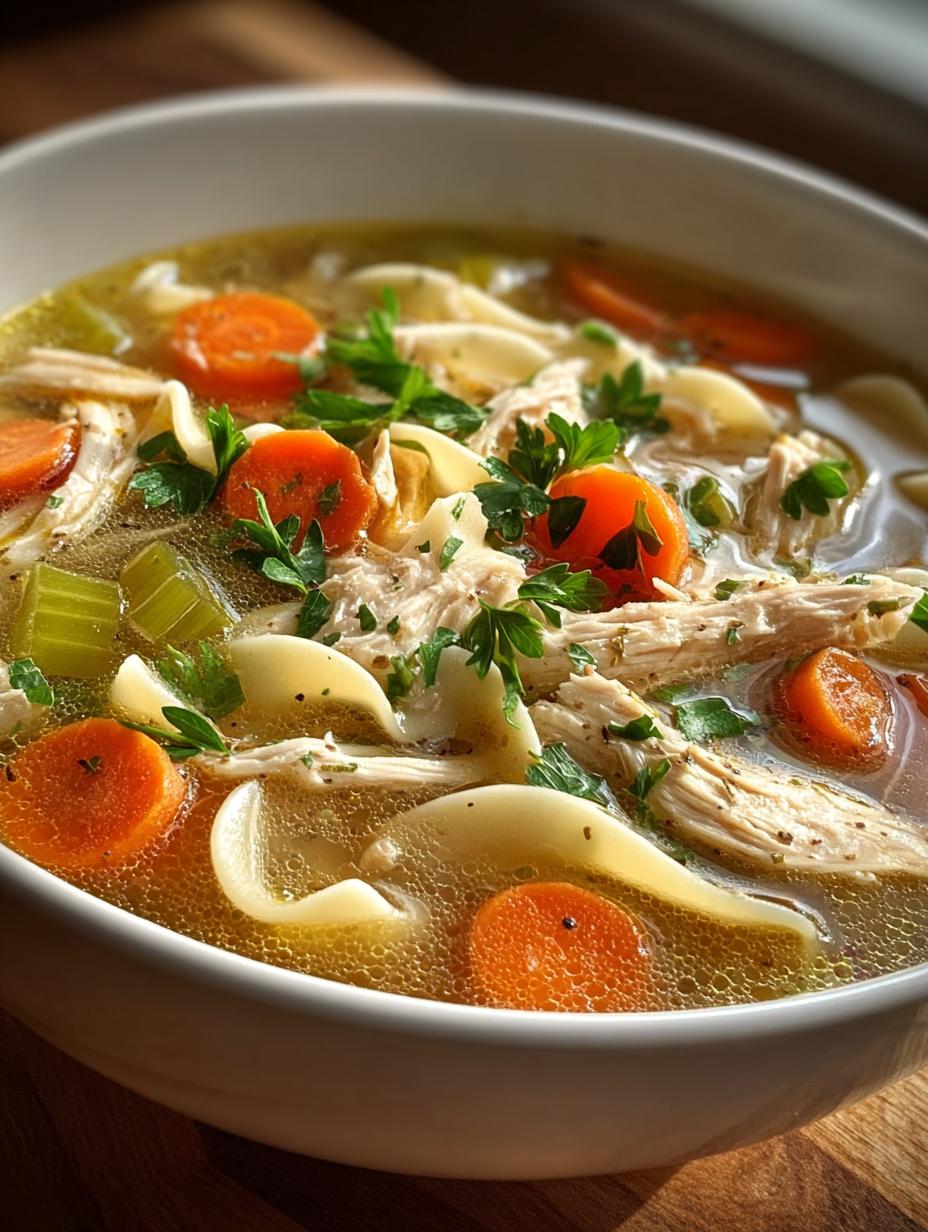 Canned Chicken Noodle Soup