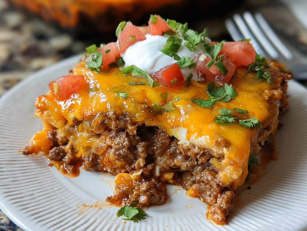 Cheesy Taco Casserole