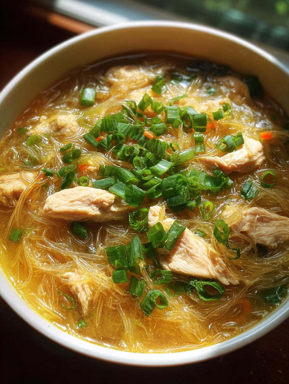 Chicken Glass Noodle Soup: Comforting 35-Min Recipe - Chicken Glass Noodle Soup - main visual representation