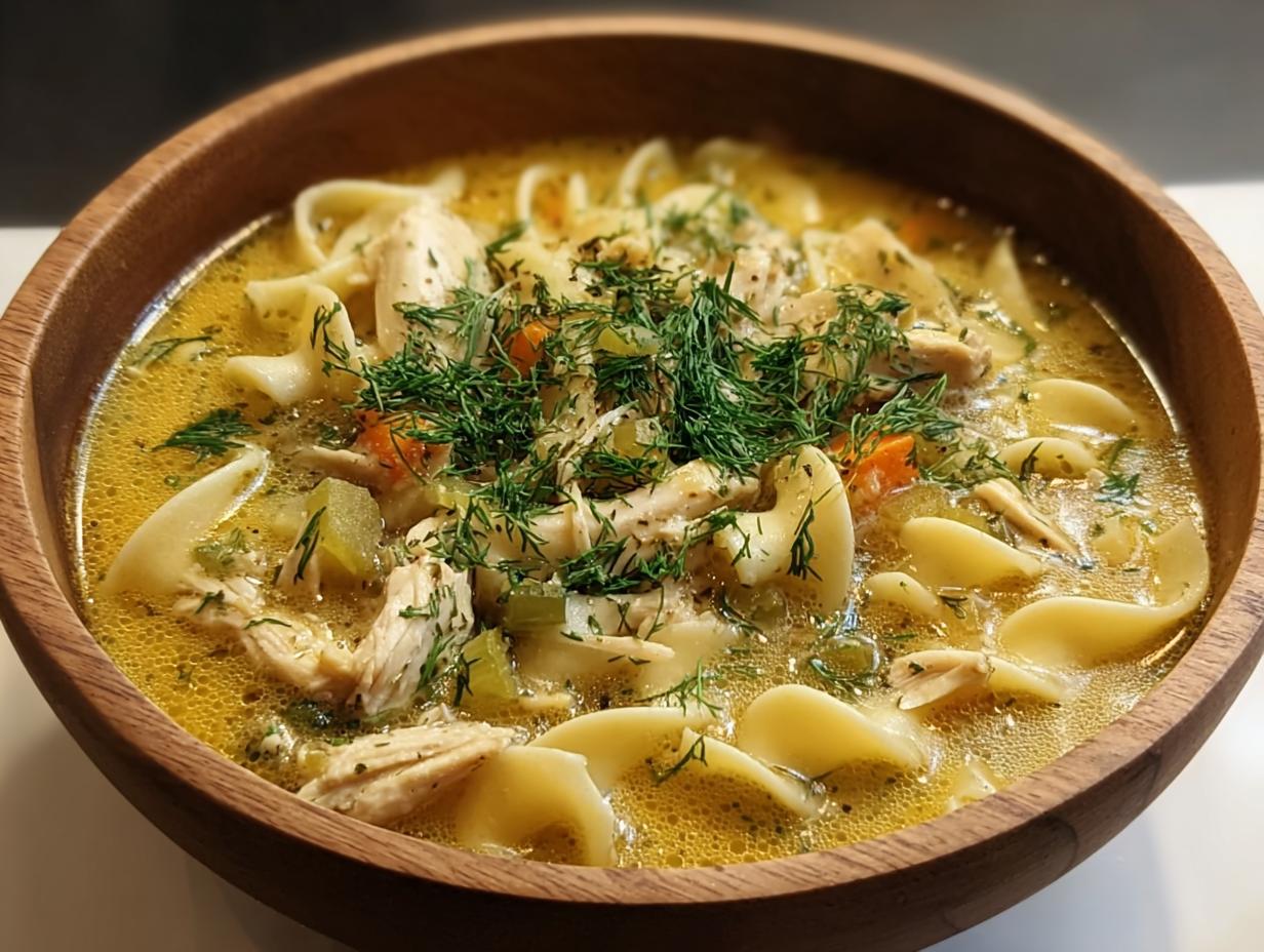 Chicken Pickle Soup Egg