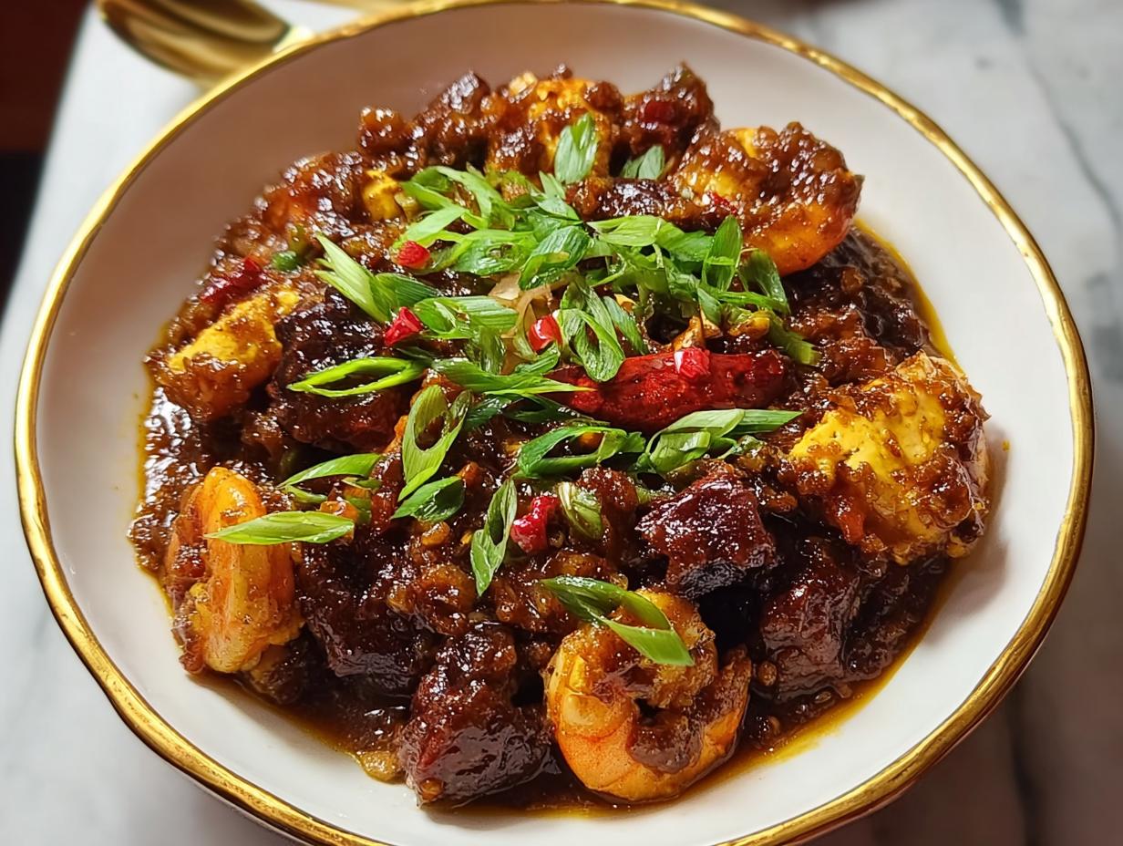 Chinese Lobster Sauce Pork: 1 Secret Ingredient - Chinese Lobster Sauce Pork - additional detail