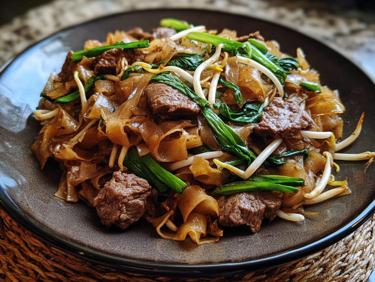 Chow Fun Bean Sprouts: 35 Mins Savory Delight - Chow Fun Bean Sprouts - additional detail