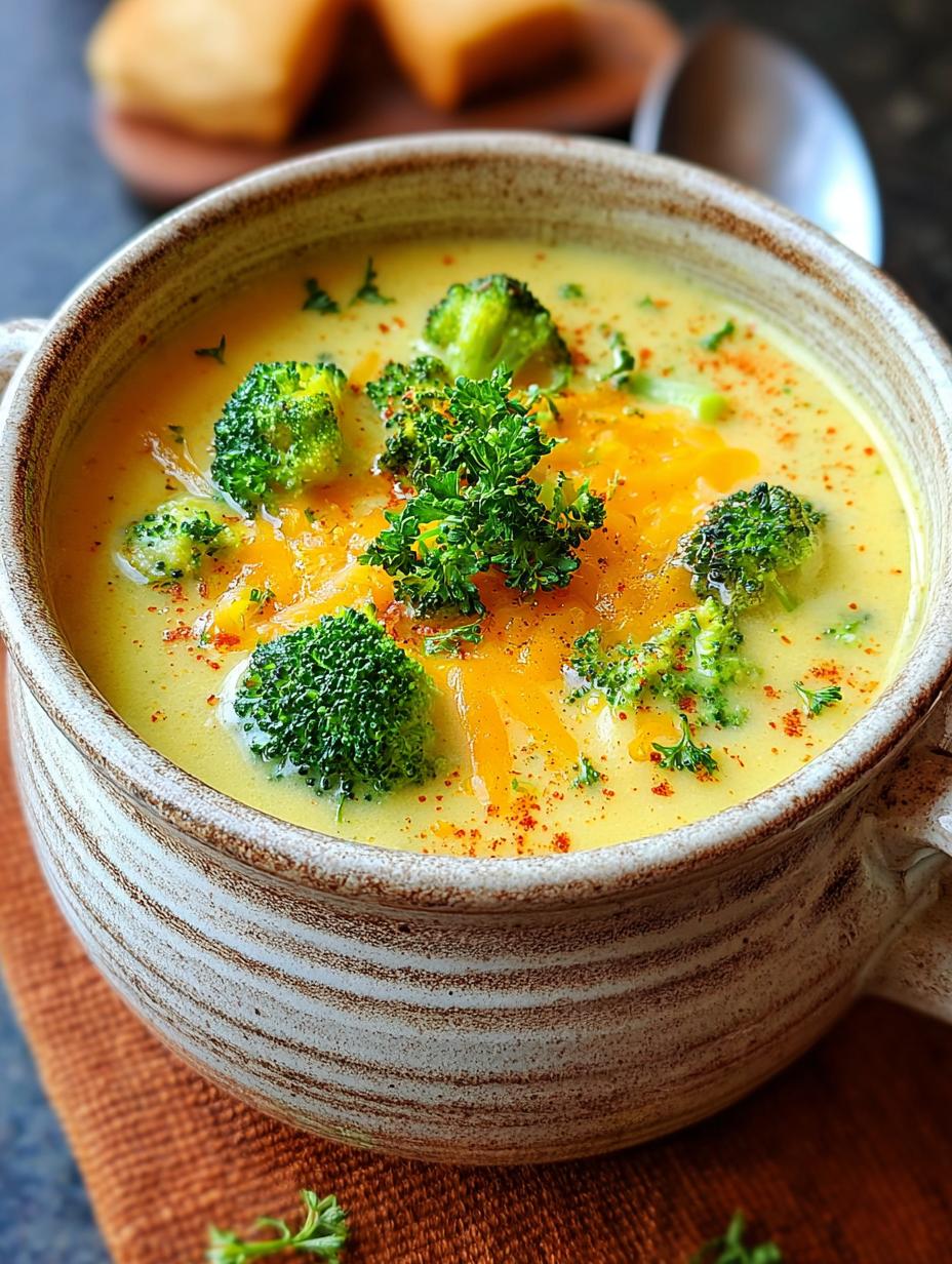Comforting Loaded Broccoli Cheese
