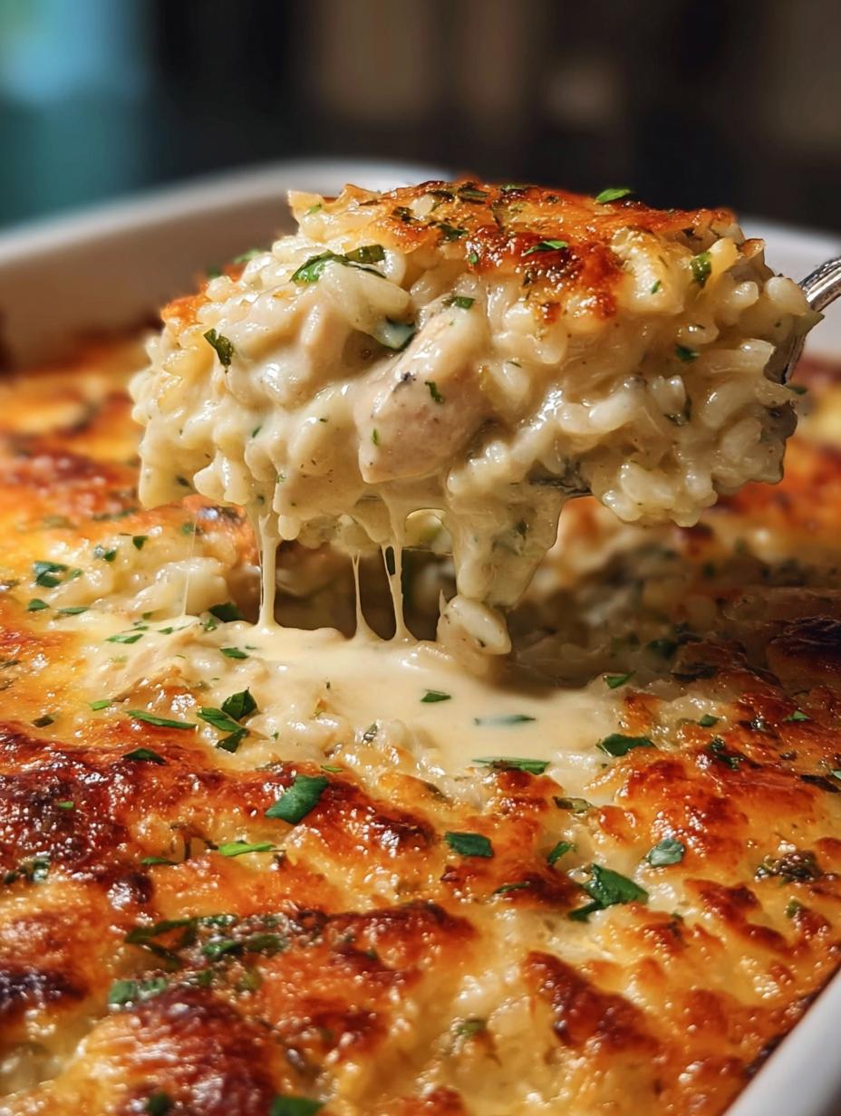 Creamy Chicken Rice Casserole
