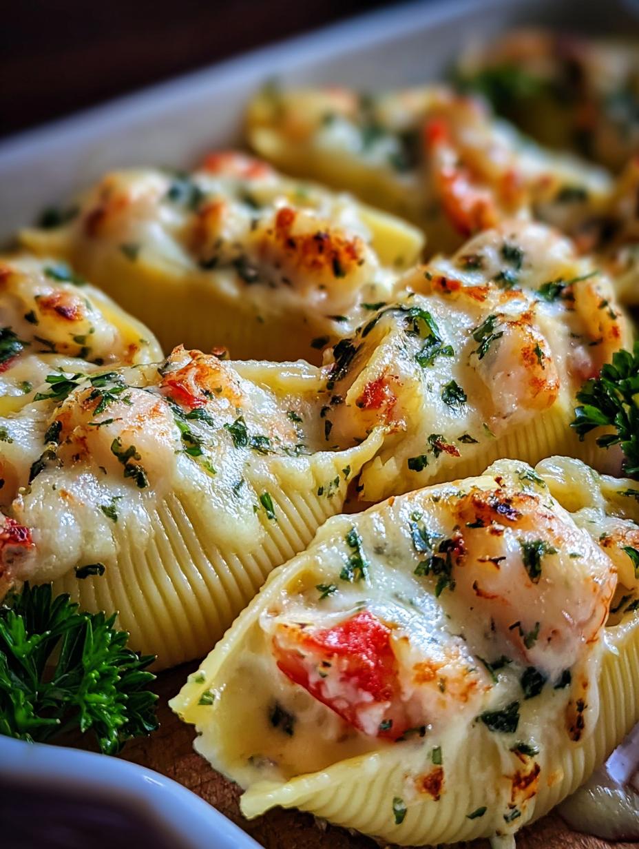 Creamy Seafood Stuffed Shells: 25 Min Dinner 5 Creamy Seafood Stuffed Shells: 25 Min Dinner - Creamy Seafood Stuffed Shells - additional detail