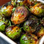 Crispy Honey Balsamic Brussels