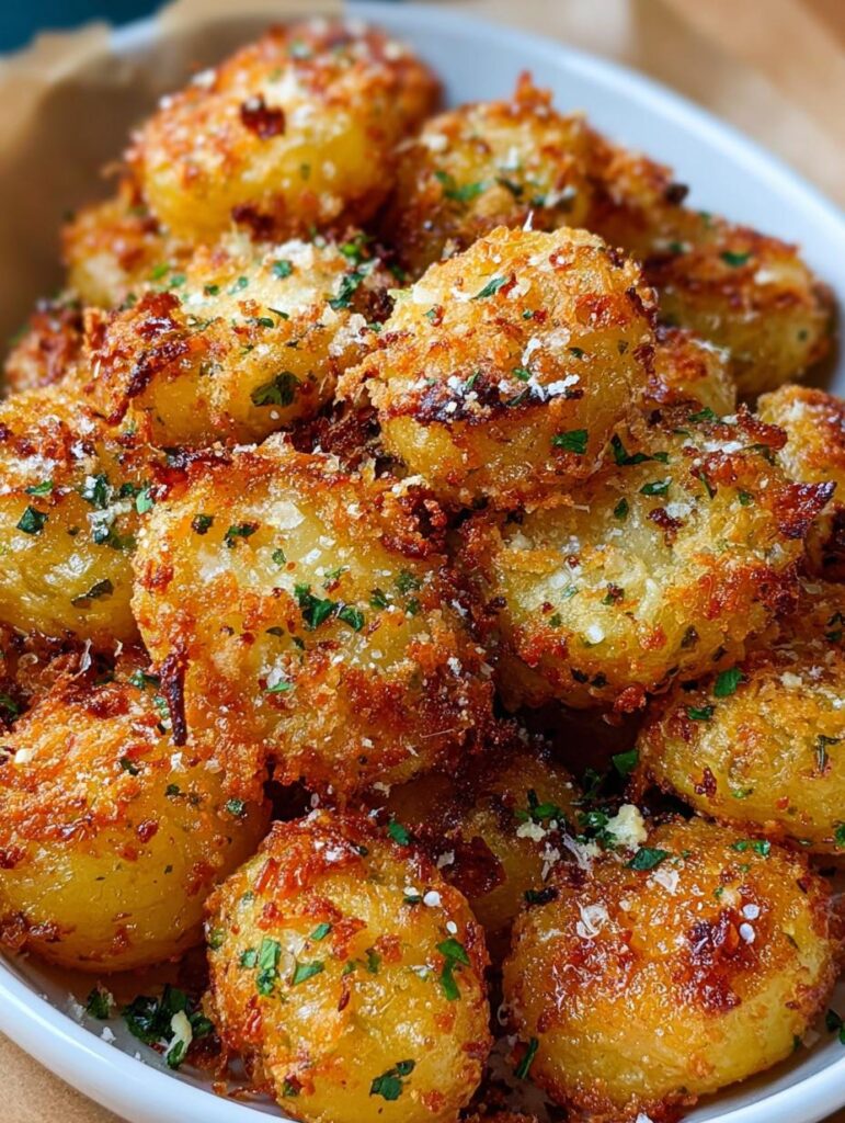 Crispy Parmesan Crusted Baby