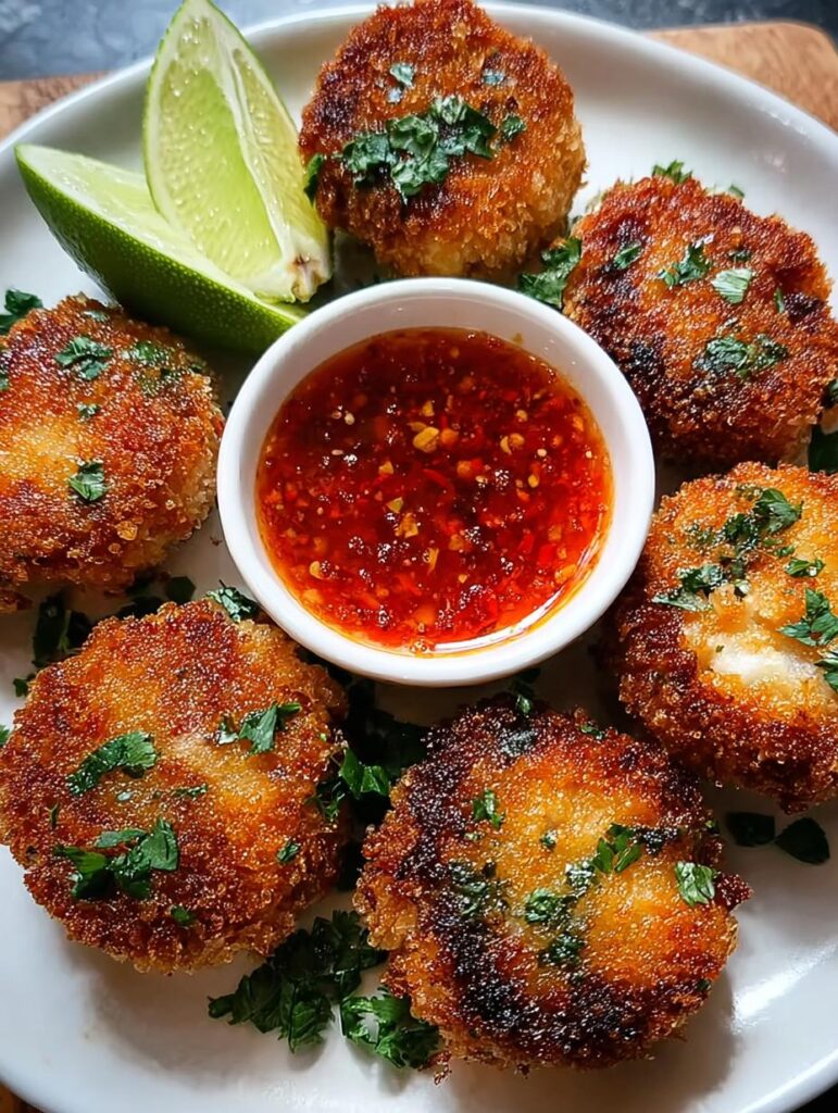 Crispy Thai Shrimp Cakes