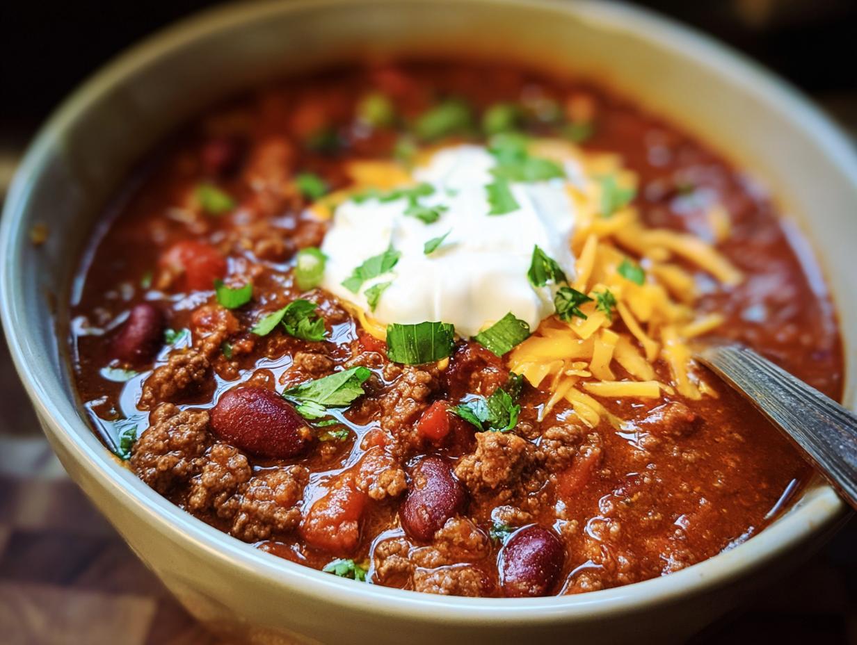 Crockpot Chili: 4-6 Hours of Amazing Flavor - Crockpot Chili - additional detail