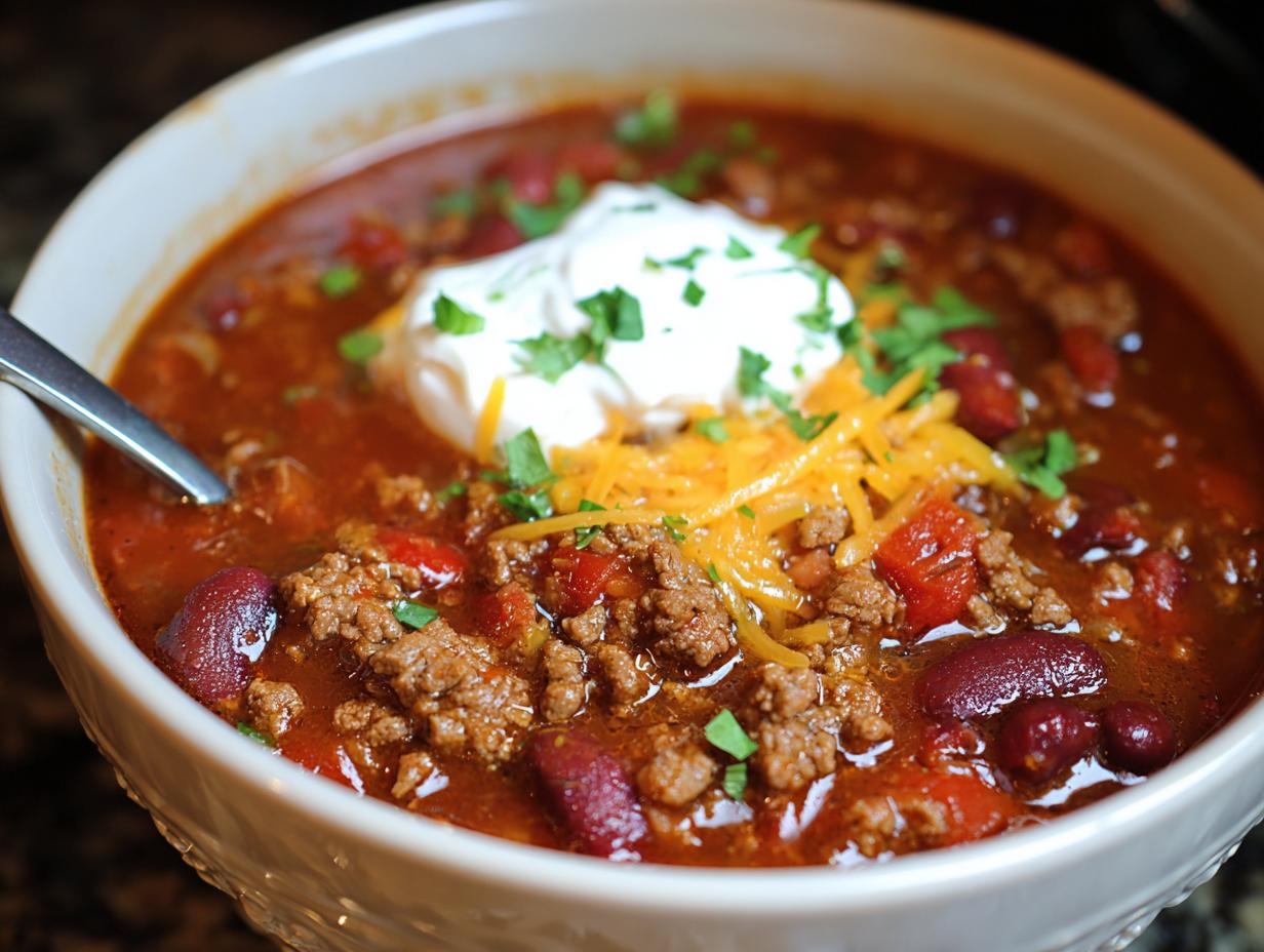 Crockpot Chili: 4-6 Hours of Amazing Flavor - Crockpot Chili - additional detail