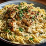 Crockpot Garlic Parmesan Chicken
