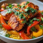 Curried Salmon Rice Bowl