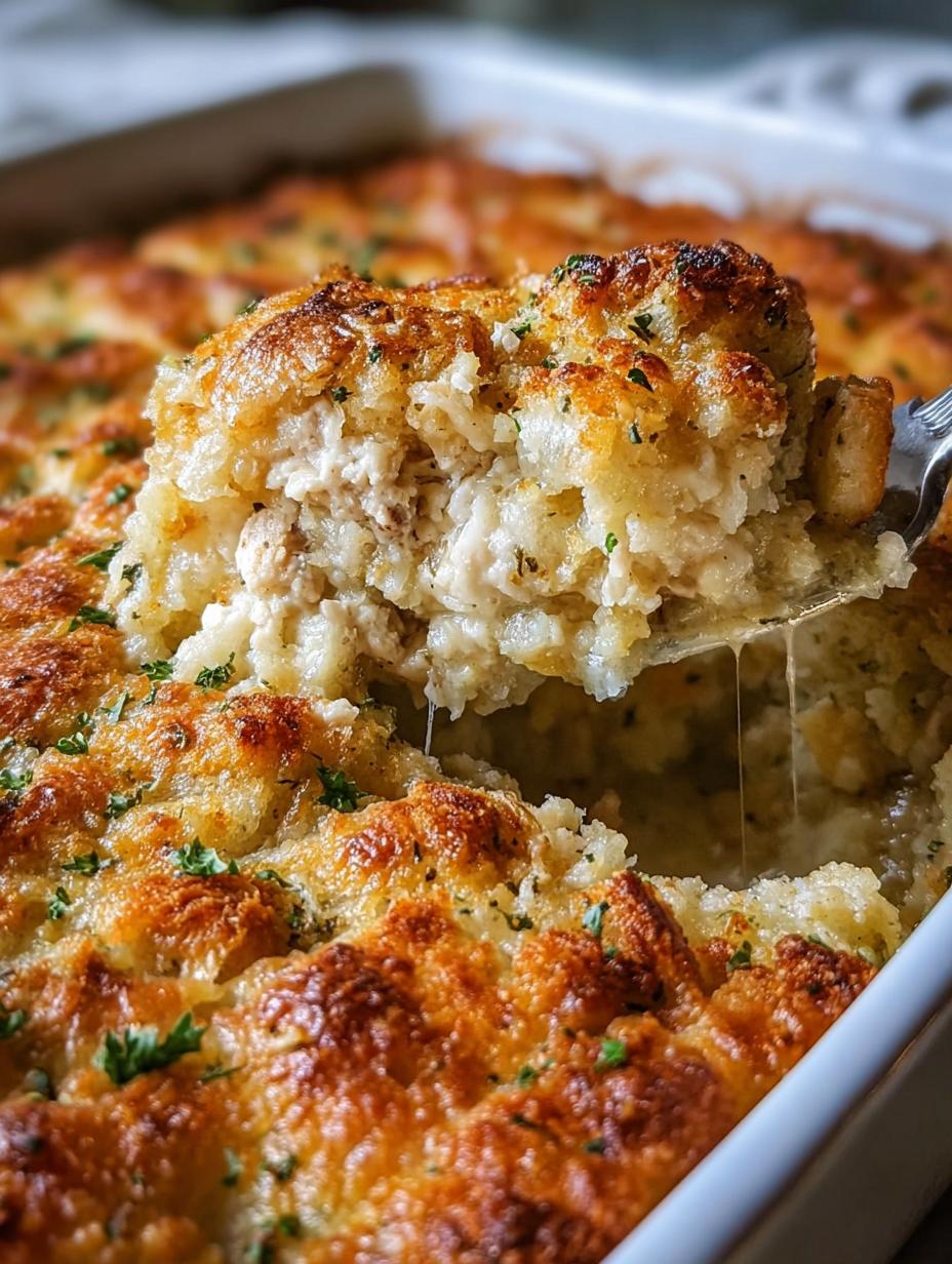 Dollys Chicken Stuffing Casserole: 1 Amazing Recipe 6 Dollys Chicken Stuffing Casserole: 1 Amazing Recipe - Dollys Chicken Stuffing Casserole - additional detail