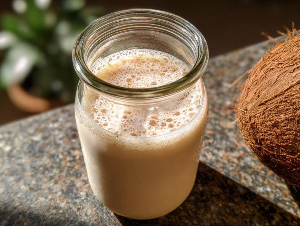 Fermented Vegan Kefir Coconut