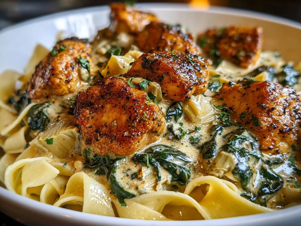 Garlic Chicken Bites Creamy