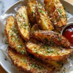 Garlic Parmesan Baked Potato