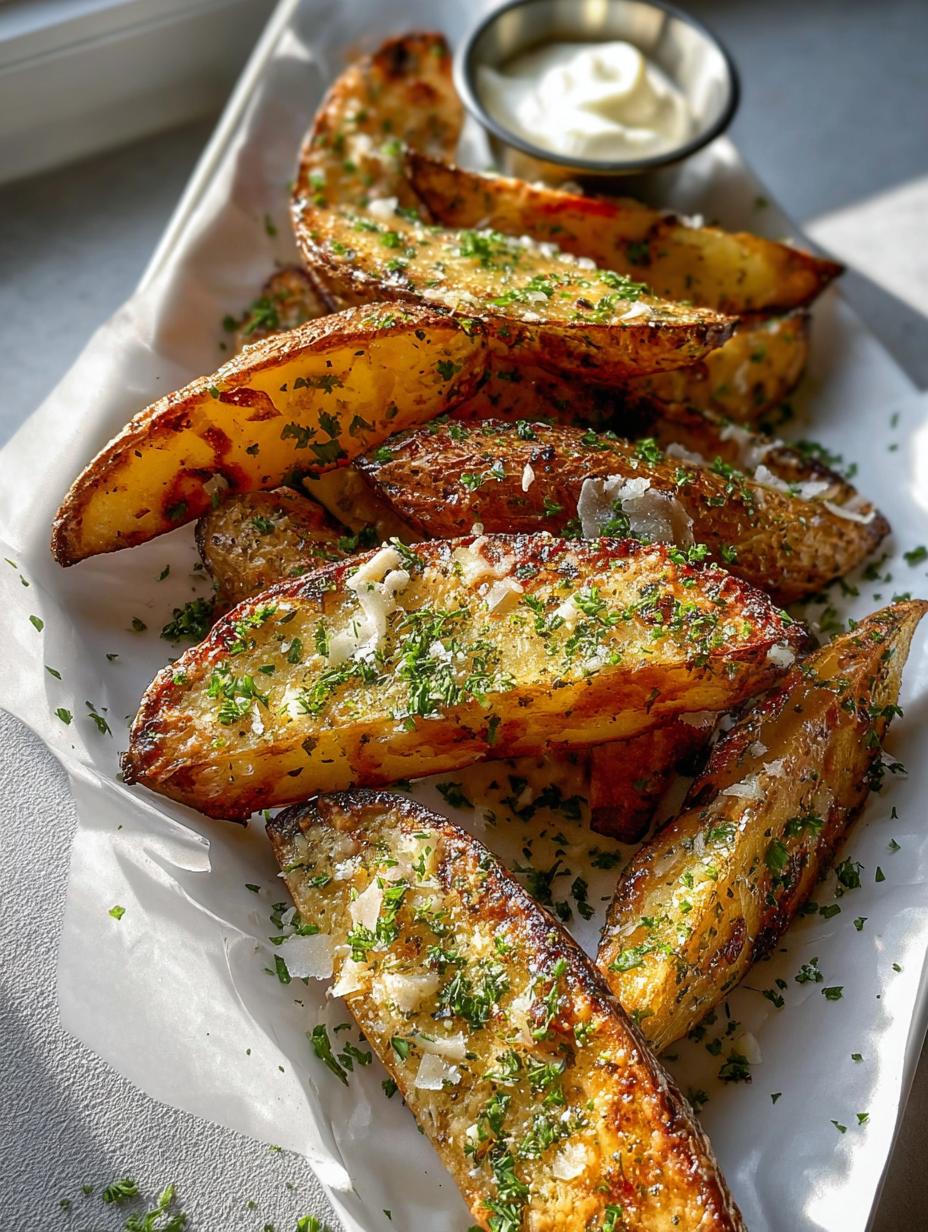 Delicious Garlic Parmesan Baked Potato in 30 Min 7 Delicious Garlic Parmesan Baked Potato in 30 Min - Garlic Parmesan Baked Potato - additional detail