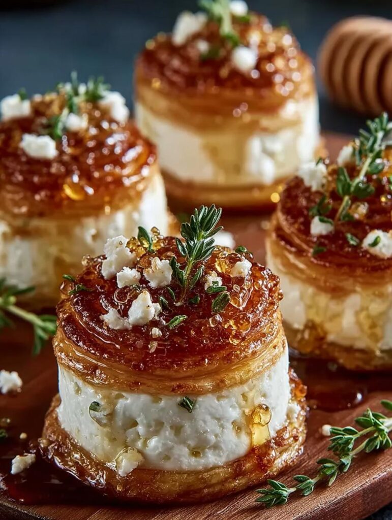 Goat Cheese Honey Bites