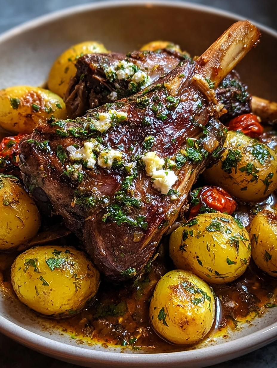 Perfect Greek Lamb Shanks: 4 Amazing Tips - Greek Style Lamb Shanks - main visual representation