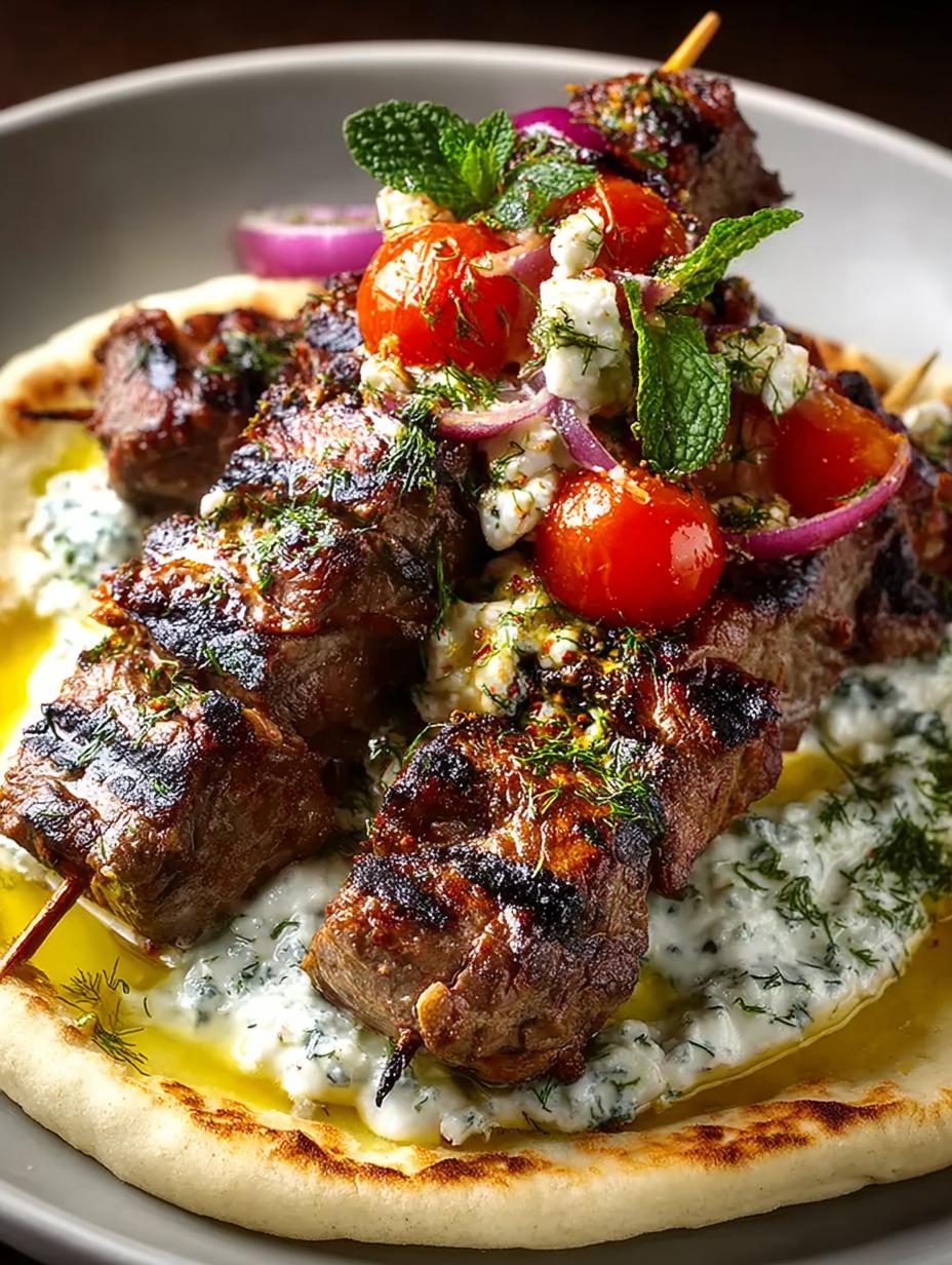 Greek Style Lamb Souvlaki: 10 Ways to Enjoy this Delightful Dish - Greek Style Lamb Souvlaki - main visual representation