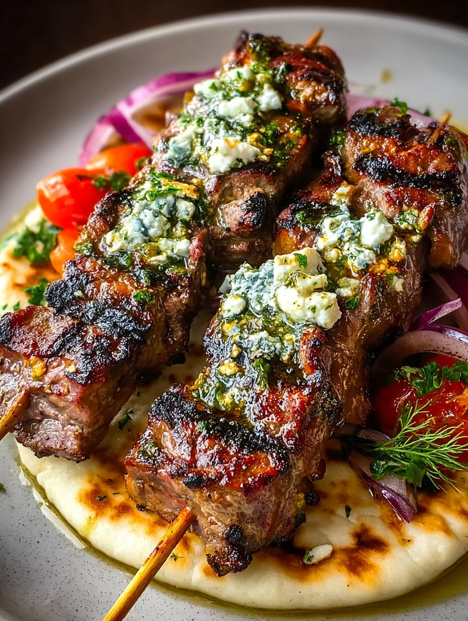 Greek Style Lamb Souvlaki