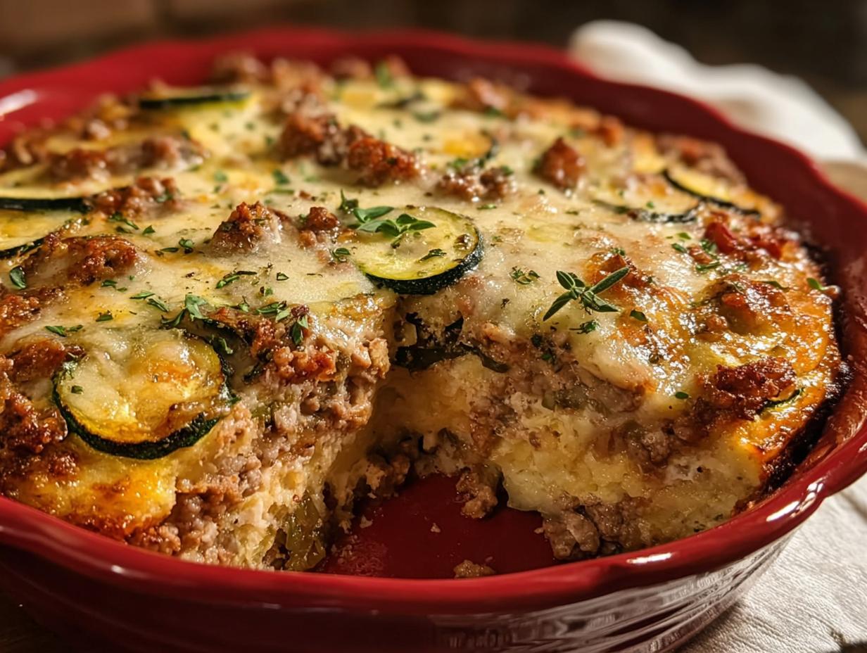 Amazing Ground Turkey Zucchini Casserole - Ground Turkey Zucchini Casserole - main visual representation