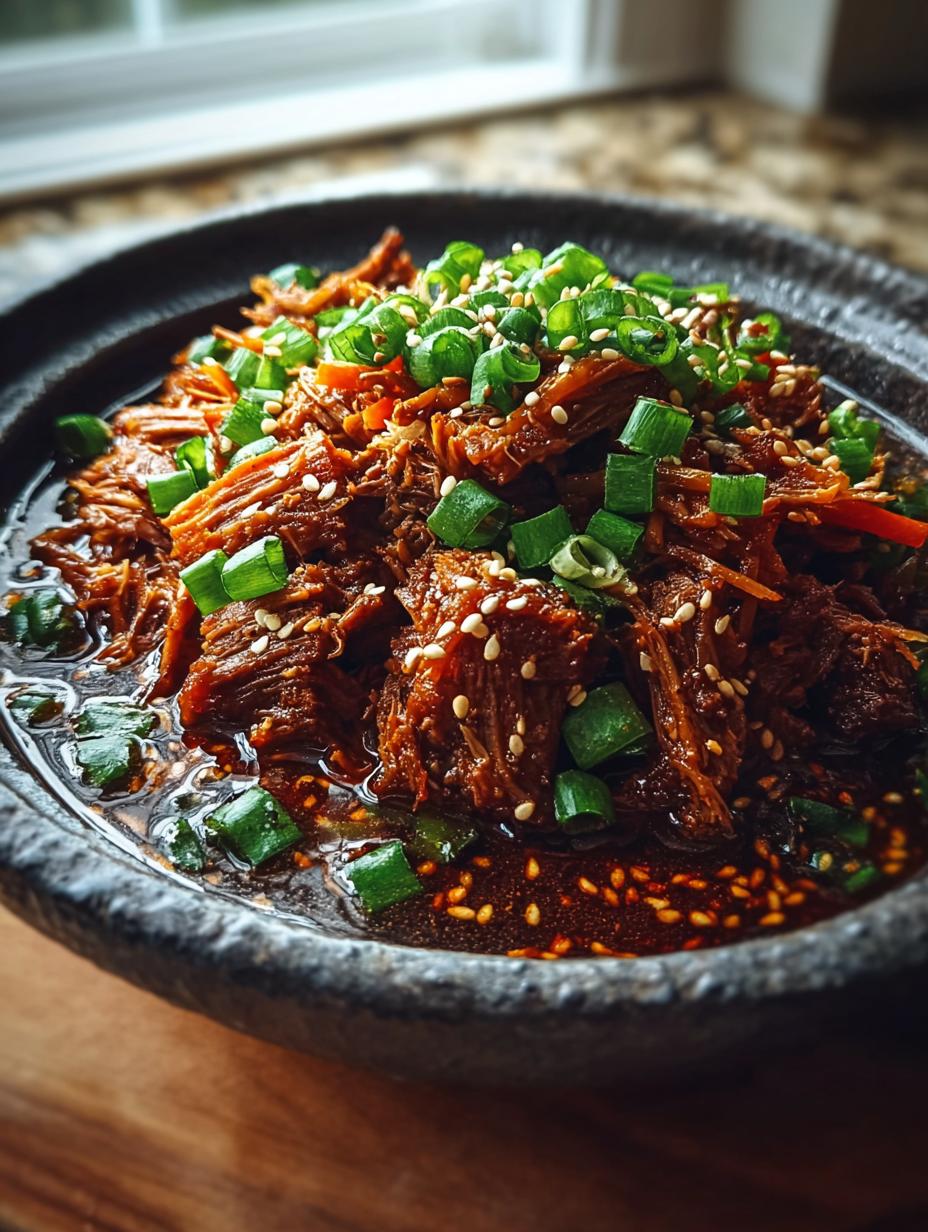 Healthy Crock Pot Korean Beef You’ll Adore - Healthy Crock Pot Korean - additional detail