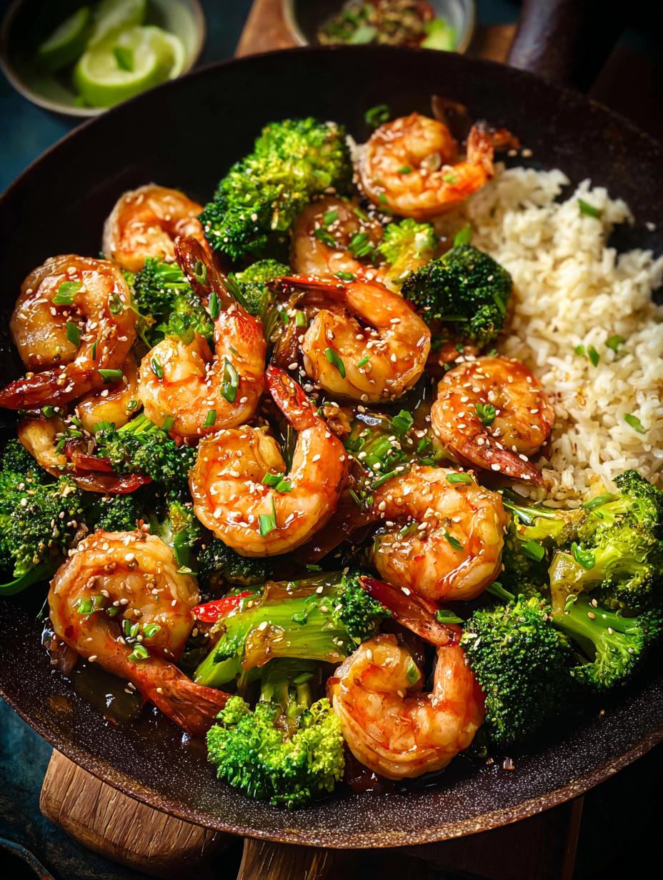 Honey Garlic Shrimp: 1 Irresistible Feast - Honey Garlic Shrimp - additional detail