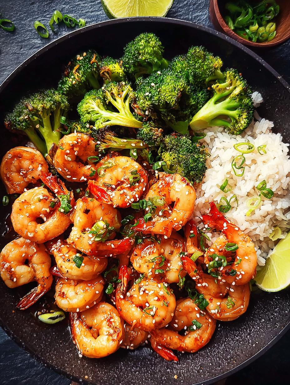 Honey Garlic Shrimp: 1 Irresistible Feast - Honey Garlic Shrimp - additional detail