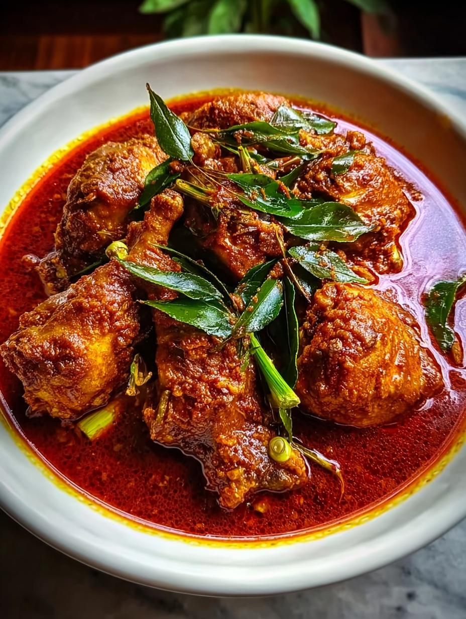 Jaffna Style Chicken Curry: 1 amazing dish - Jaffna Style Chicken Curry - additional detail