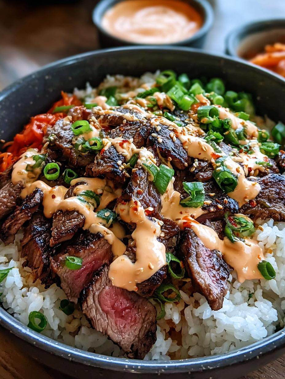 Korean Bbq Steak Bowls: 1 Amazing Recipe 6 Korean Bbq Steak Bowls: 1 Amazing Recipe - Korean Bbq Steak Bowls - main visual representation