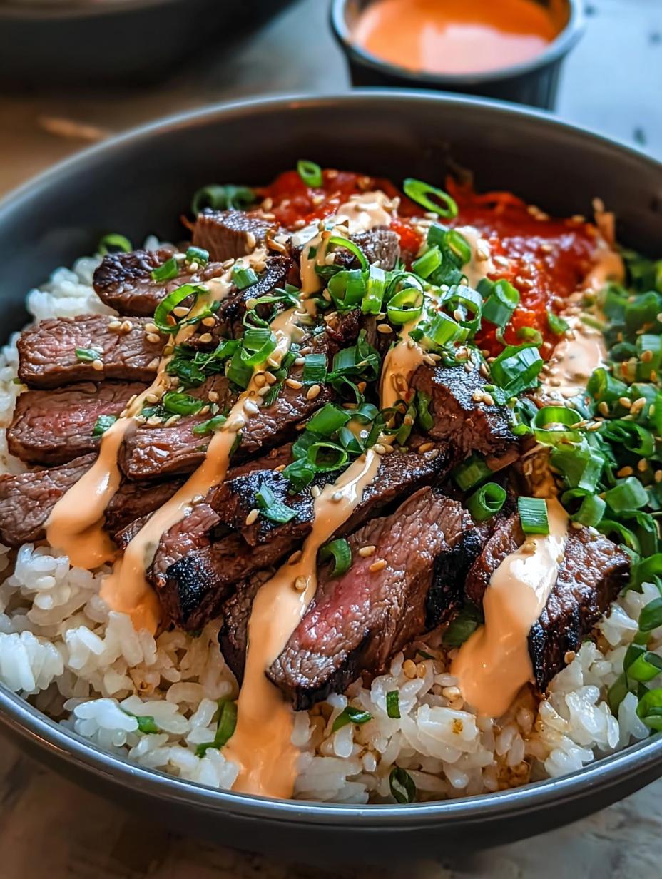 Korean Bbq Steak Bowls: 1 Amazing Recipe 8 Korean Bbq Steak Bowls: 1 Amazing Recipe - Korean Bbq Steak Bowls - additional detail