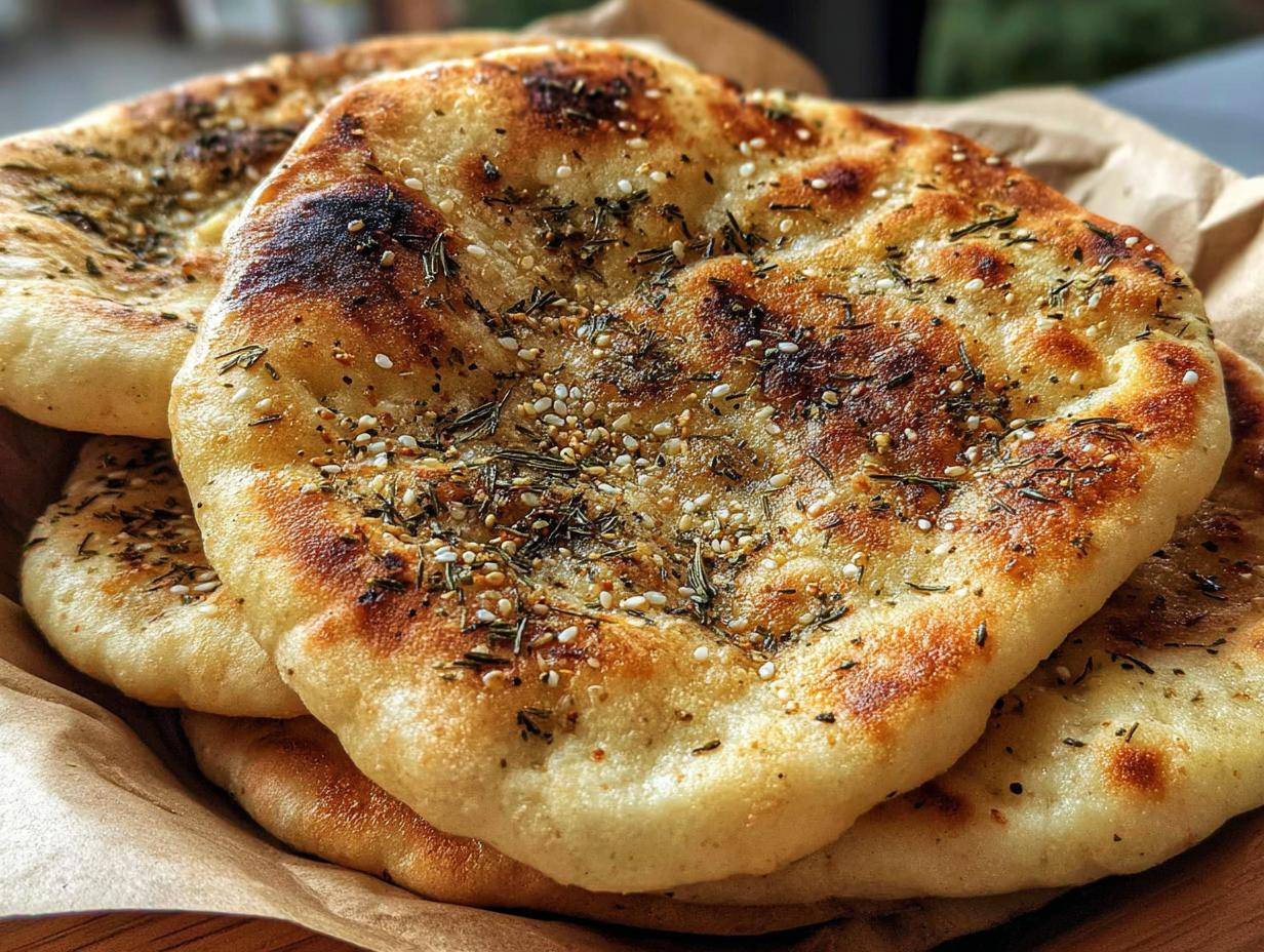 Perfect Lebanese Pita Bread Whole: 2 Easy Ways - Lebanese Pita Bread Whole - ingredients laid out