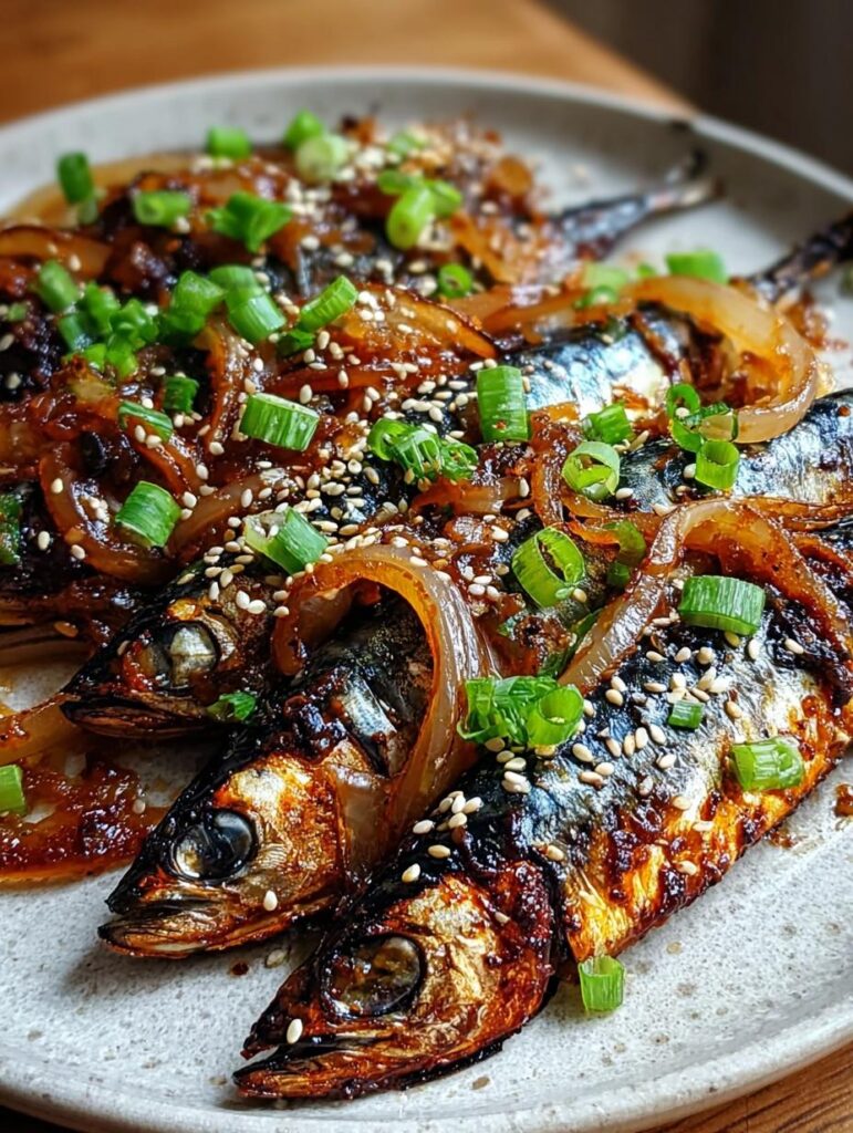 Mackerel Bulgogi Sesame Seeds
